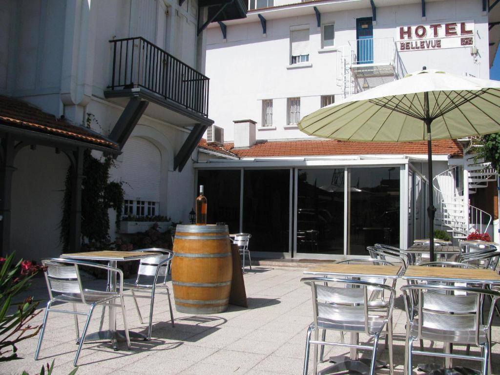 Hotel Bellevue Mimizan-Plage Kültér fotó